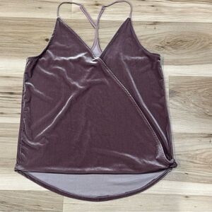 NSR Purple Wrap Tank Top Women’s XS